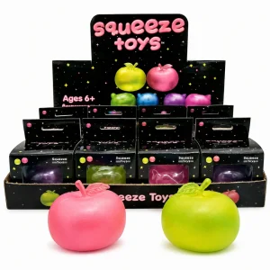 Apple Squishy Toy – 12 Pc Box