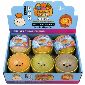 Dumpling Medium Stress Relief Squishy – 12 Pc