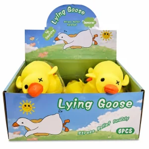 Goose Squishy Toy – 6 Pc Box