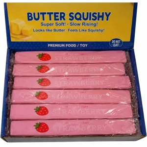 Strawberry Butter Big Squishy – 12 Pc