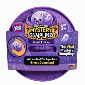 Glitter Halloween Ghost Dumpling Squishy – Steamer Gift
