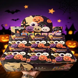 Halloween Dumpling Squishy Blind Box – 8.5cm Surprise Toy