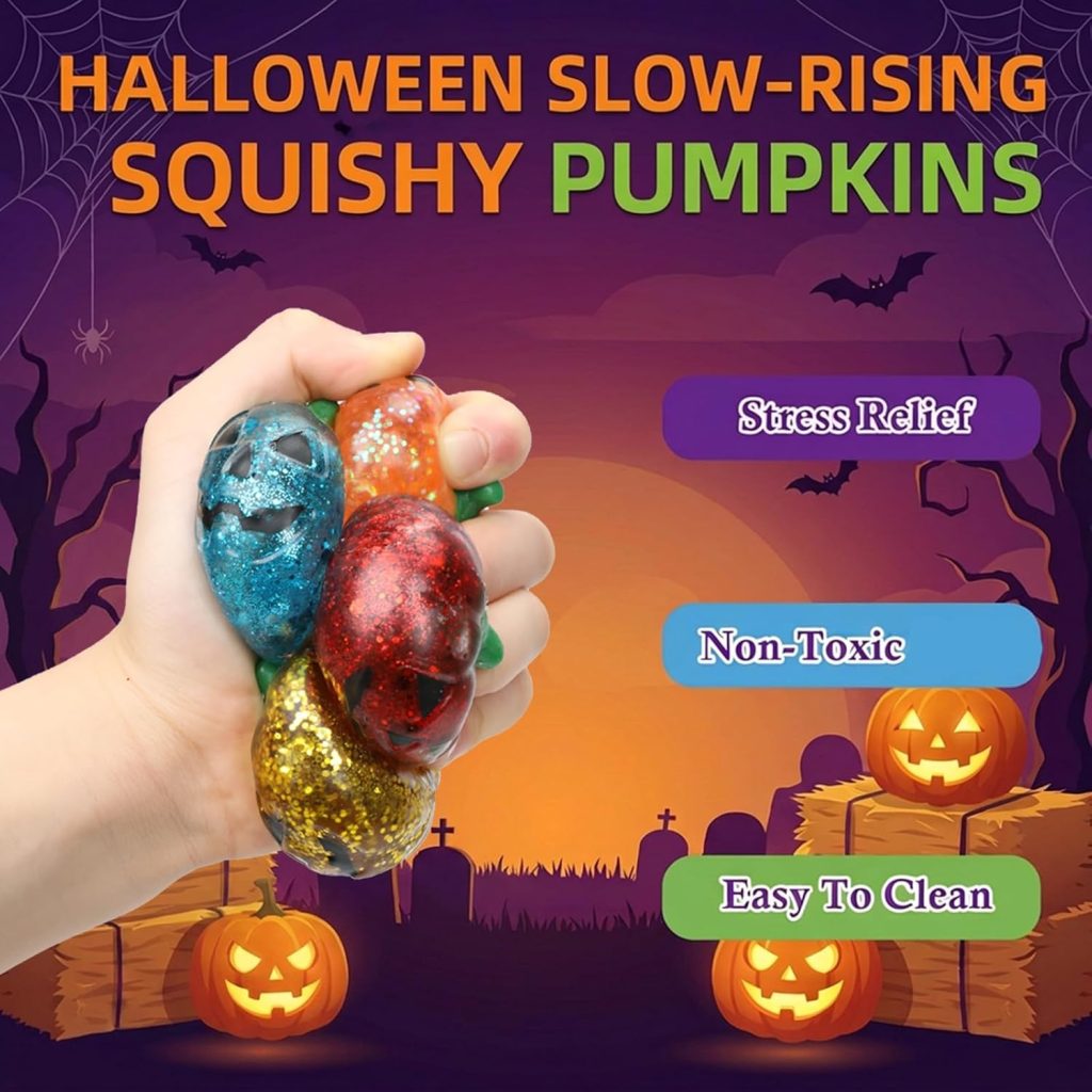 Four-Pack Halloween Bao Mystery Squishies