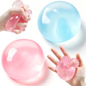 Gold Glitter Sensory Squeeze Ball