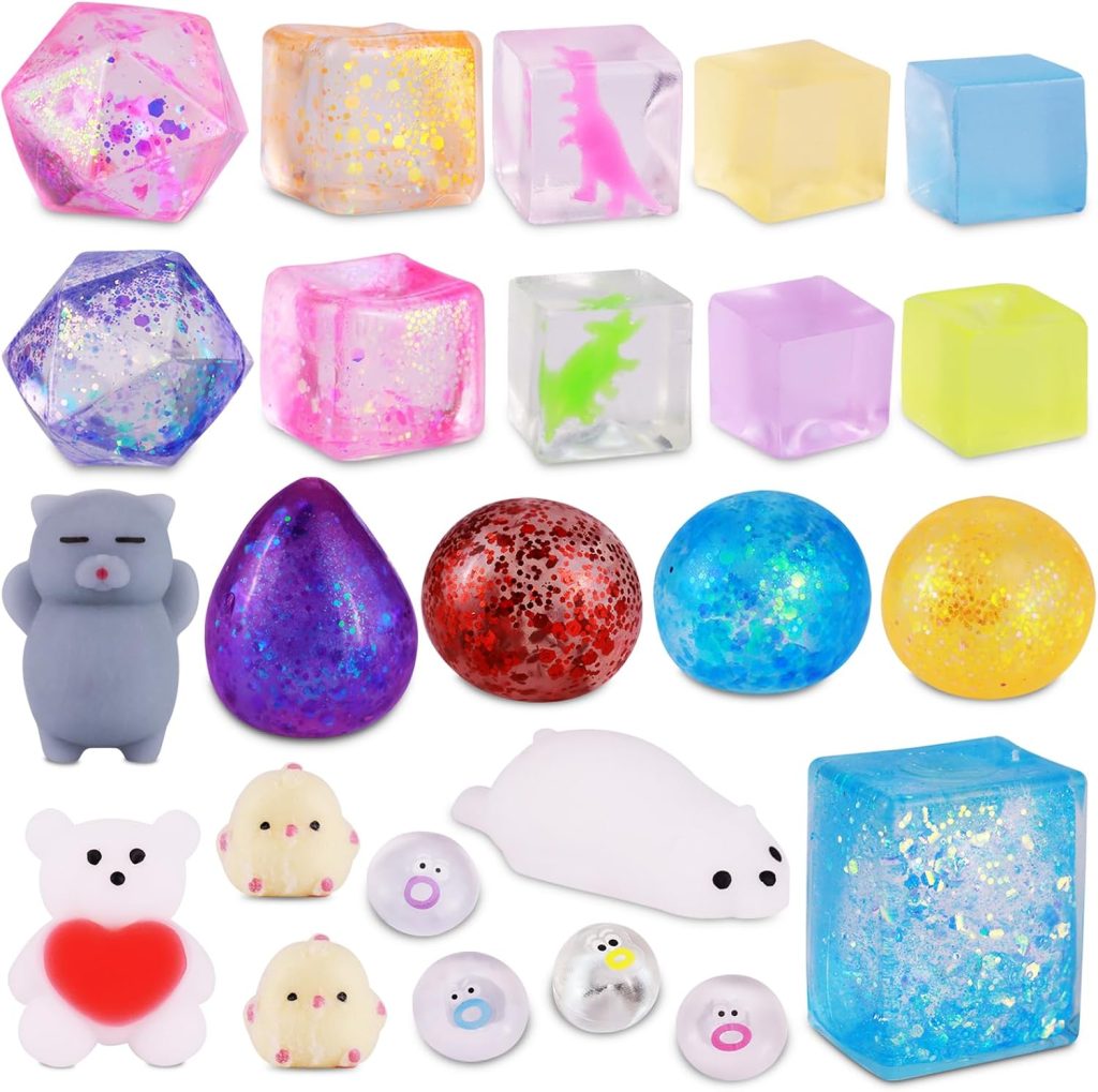 48-Set Dumpling Stress Balls with Support Boxes