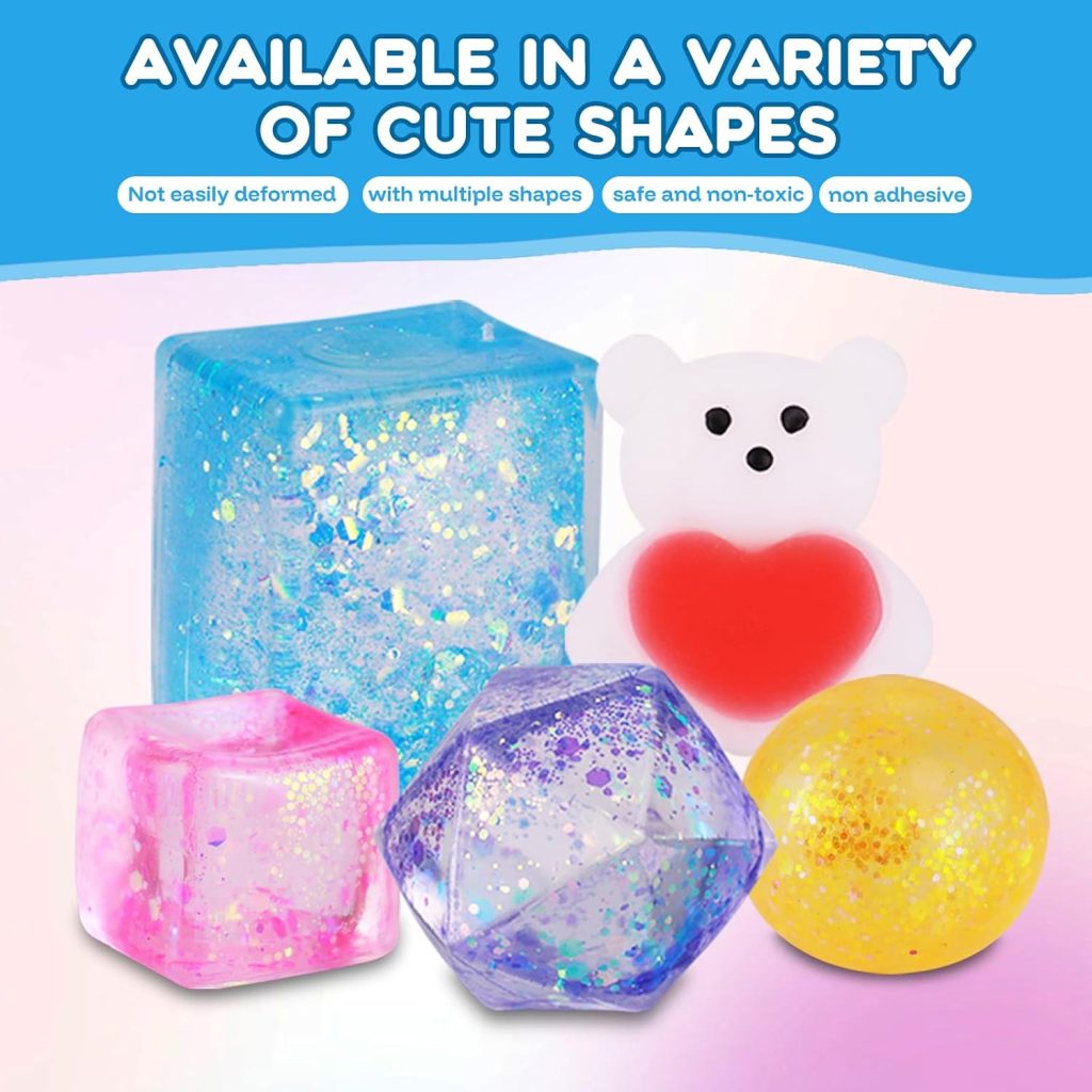 48-Set Dumpling Stress Balls with Support Boxes