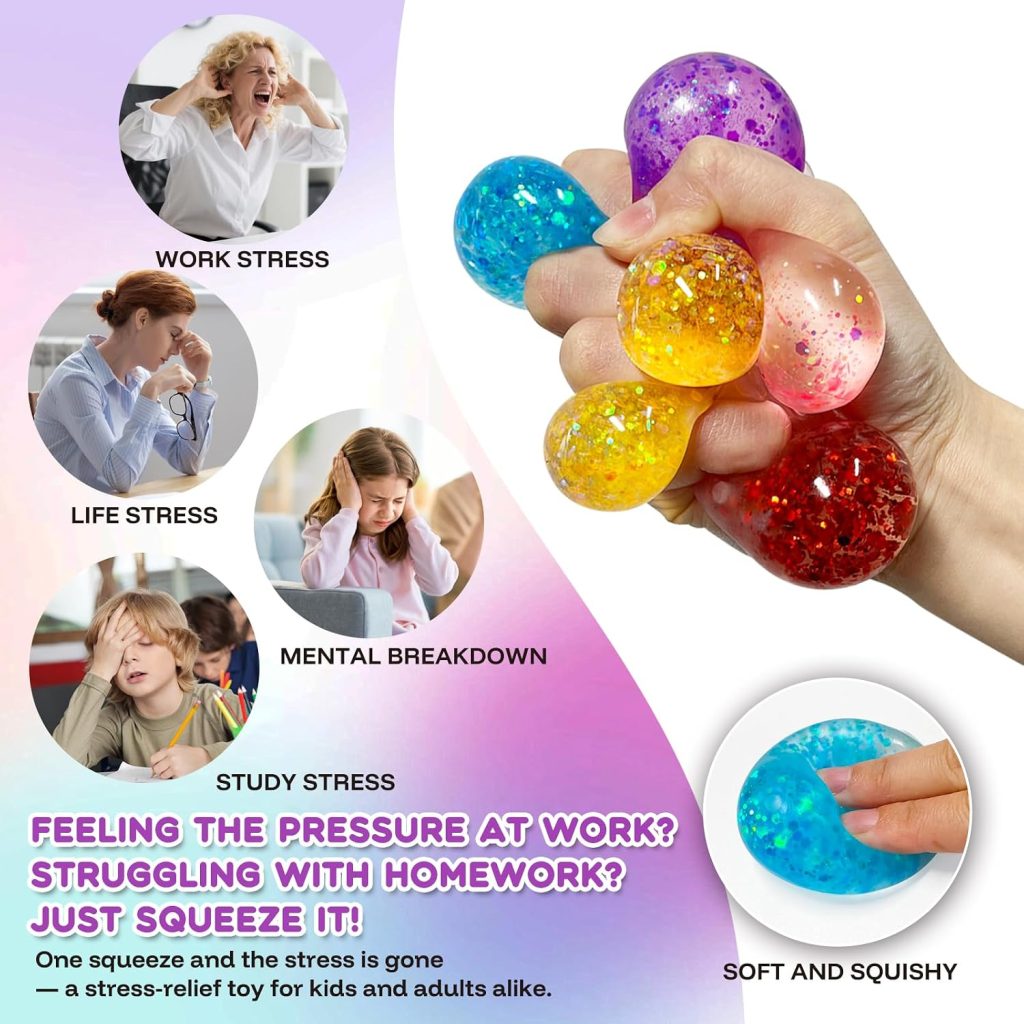 48-Set Dumpling Stress Balls with Support Boxes