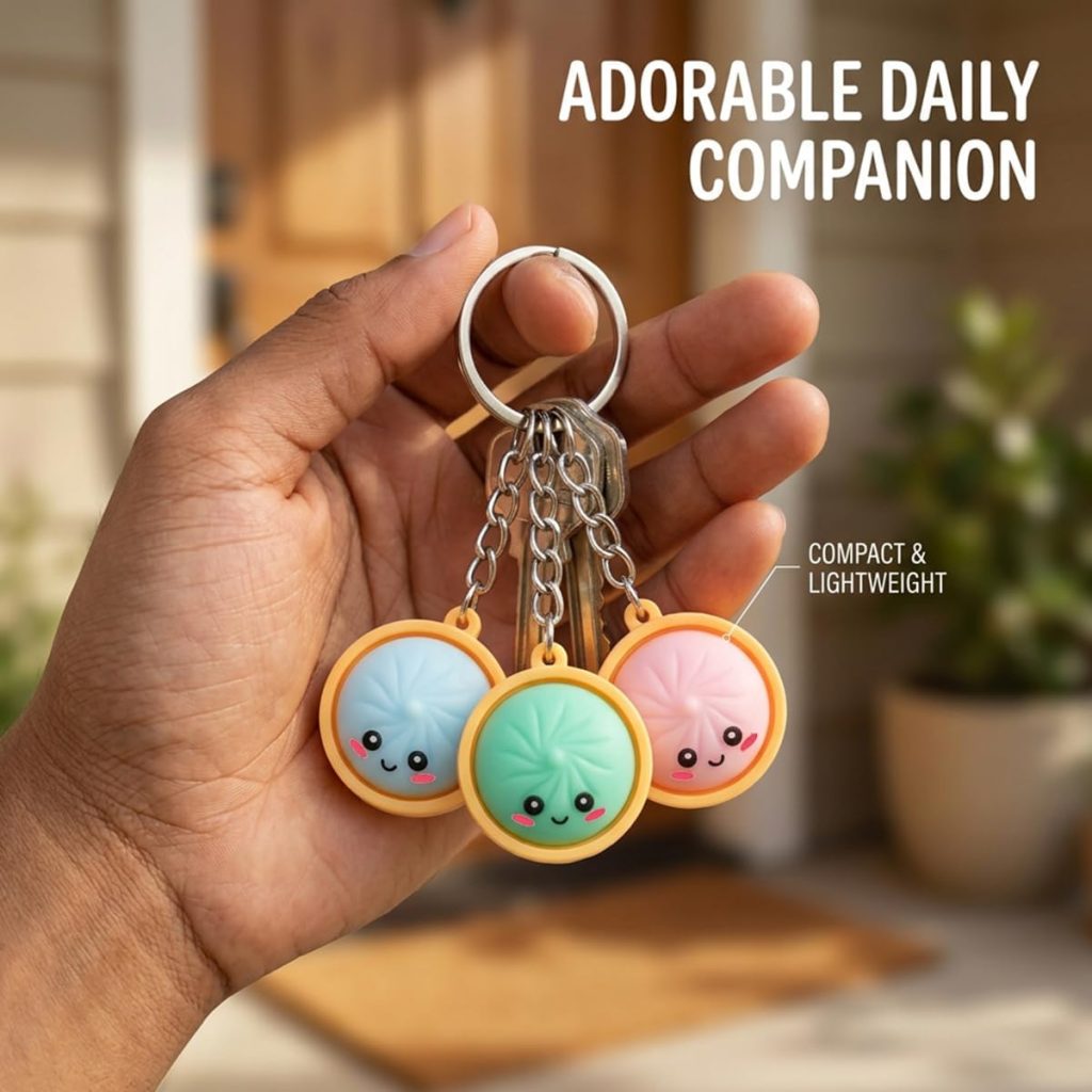 Spooky Ghost Dumpling Stress Toys with Steamer