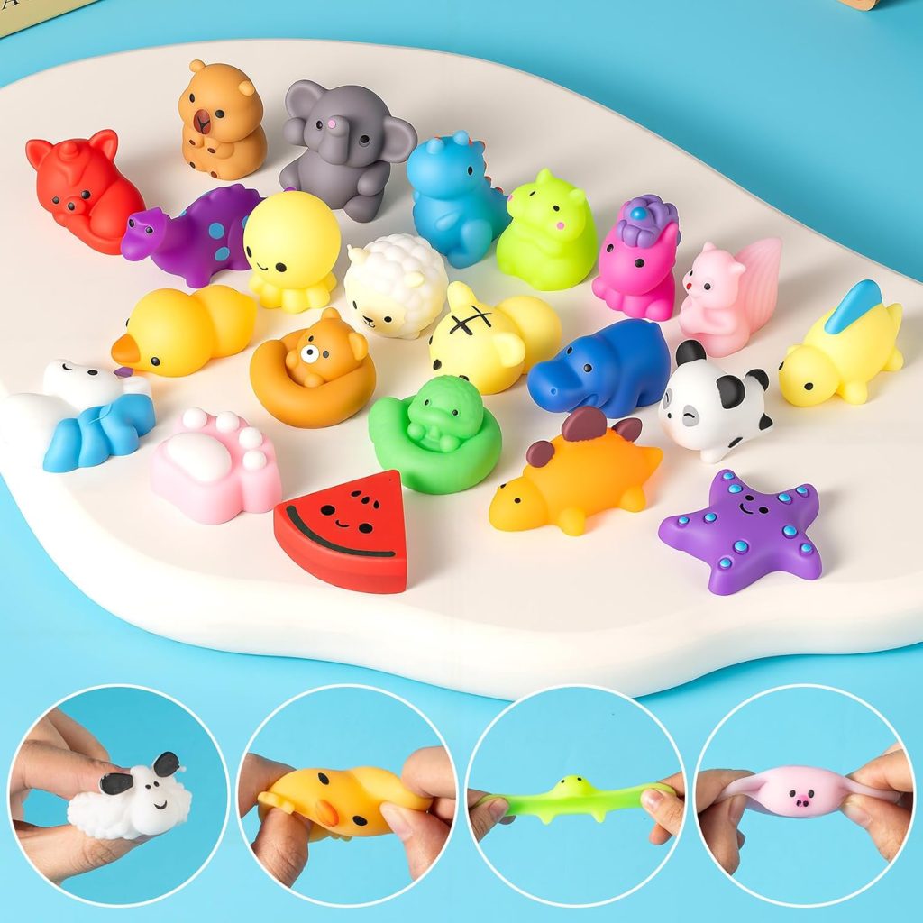 Halloween Glitter Dumpling Squeeze Toy with Mini Steamer