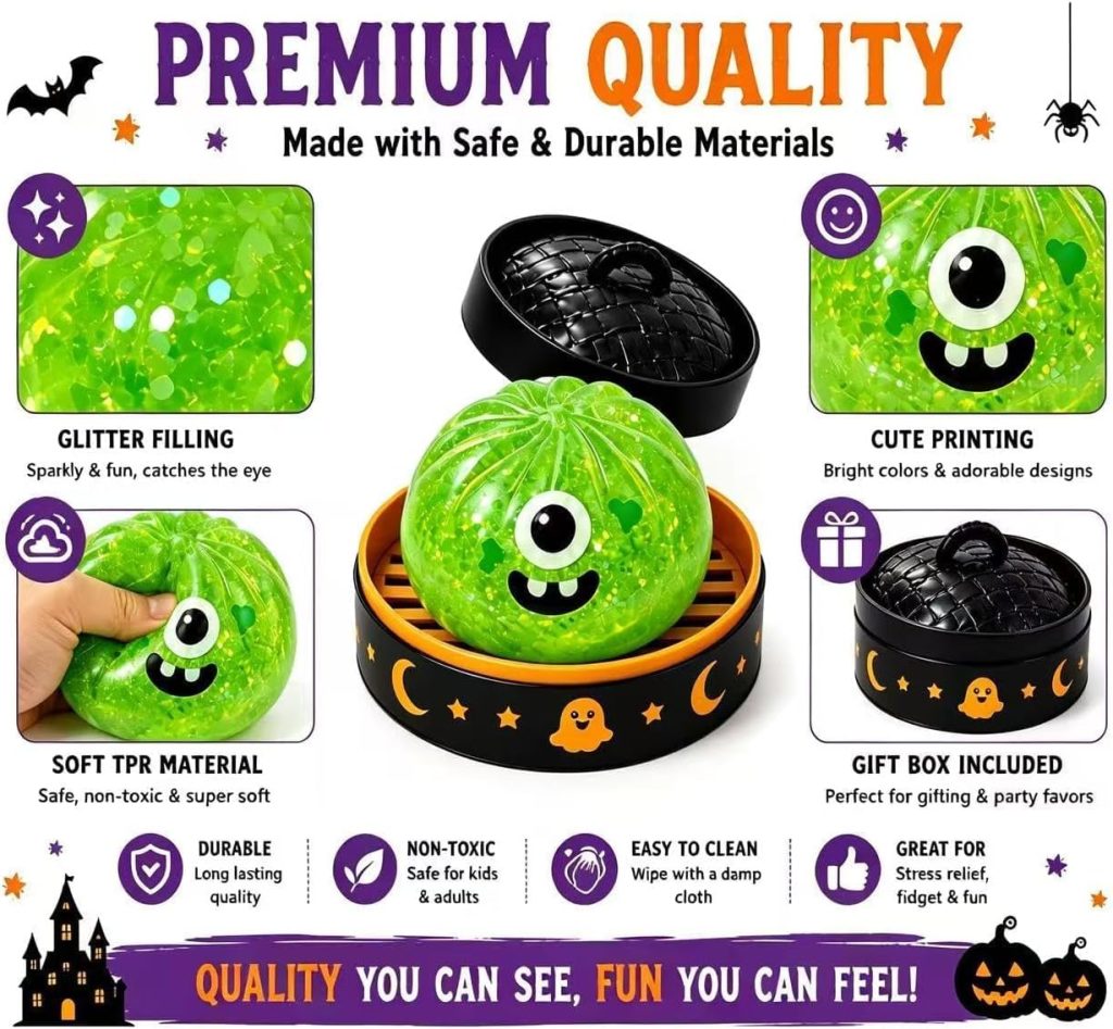 Five-Pack Ghost Mystery Squishy Collection