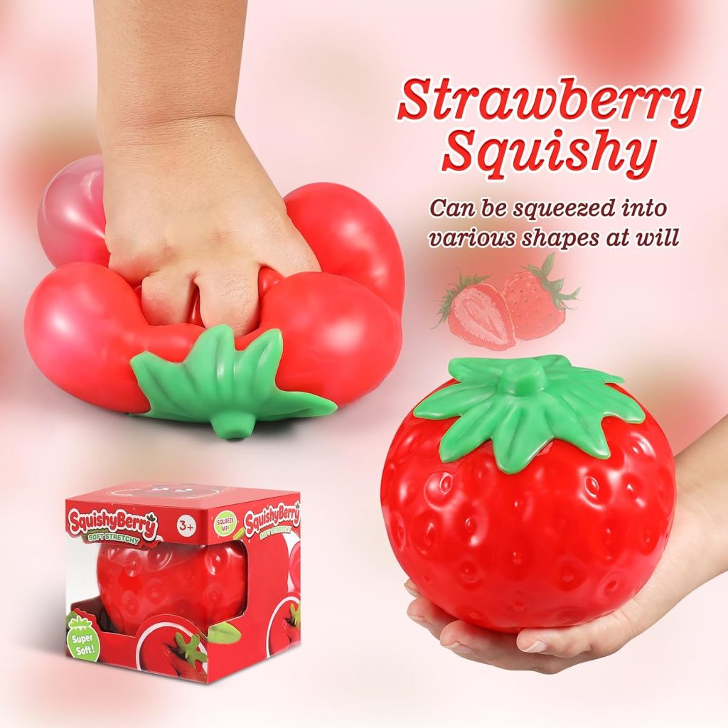 3.3-Inch Devil Dumpling Squishy for Halloween