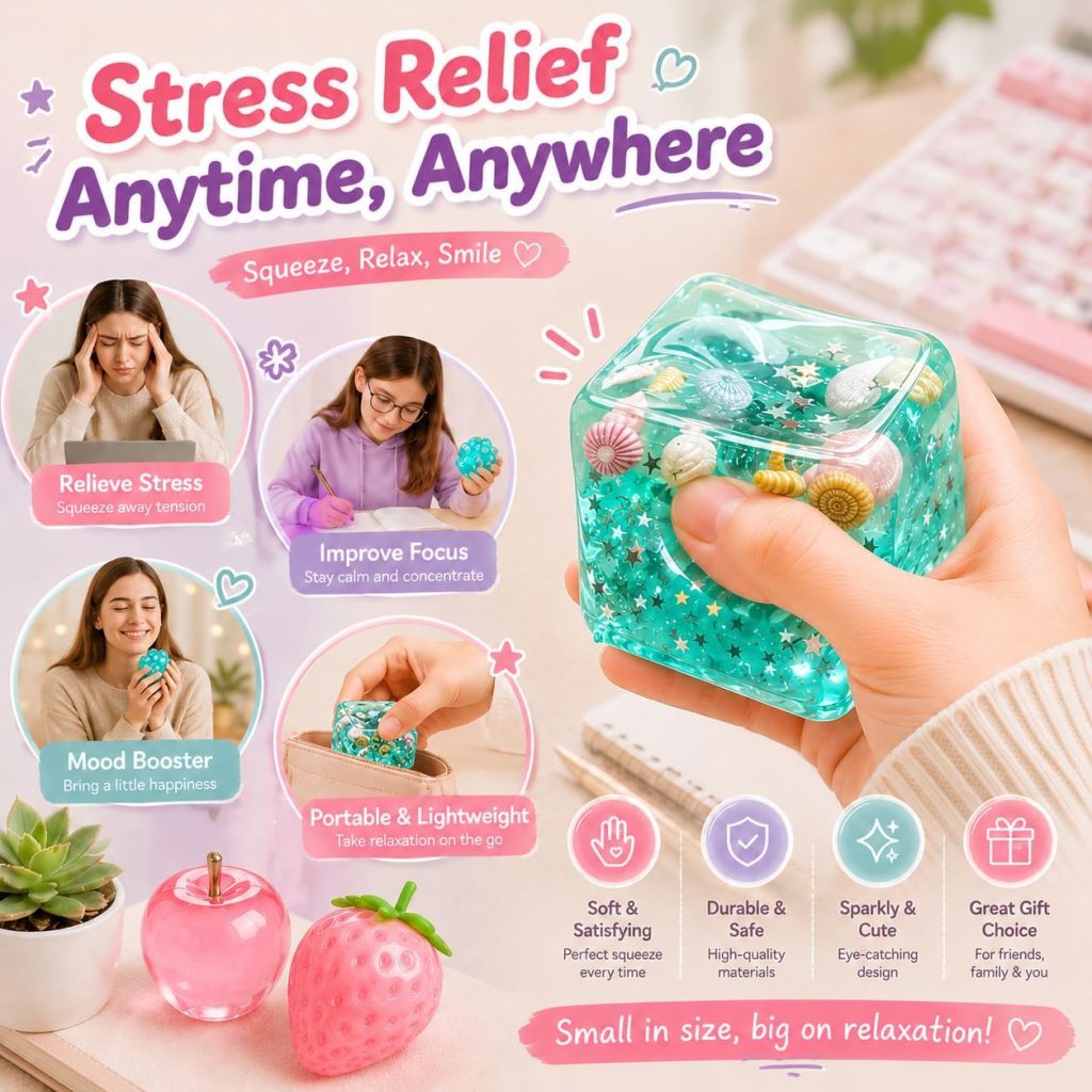 30-Piece Kawaii Animal Mochi Squishy Pack