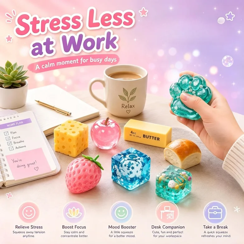30-Piece Kawaii Animal Mochi Squishy Pack