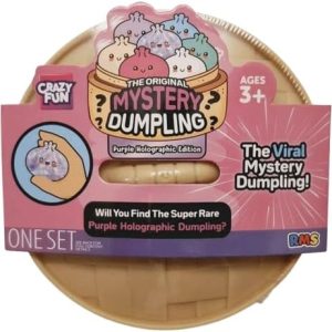 White Glitter Dumpling with Display Case