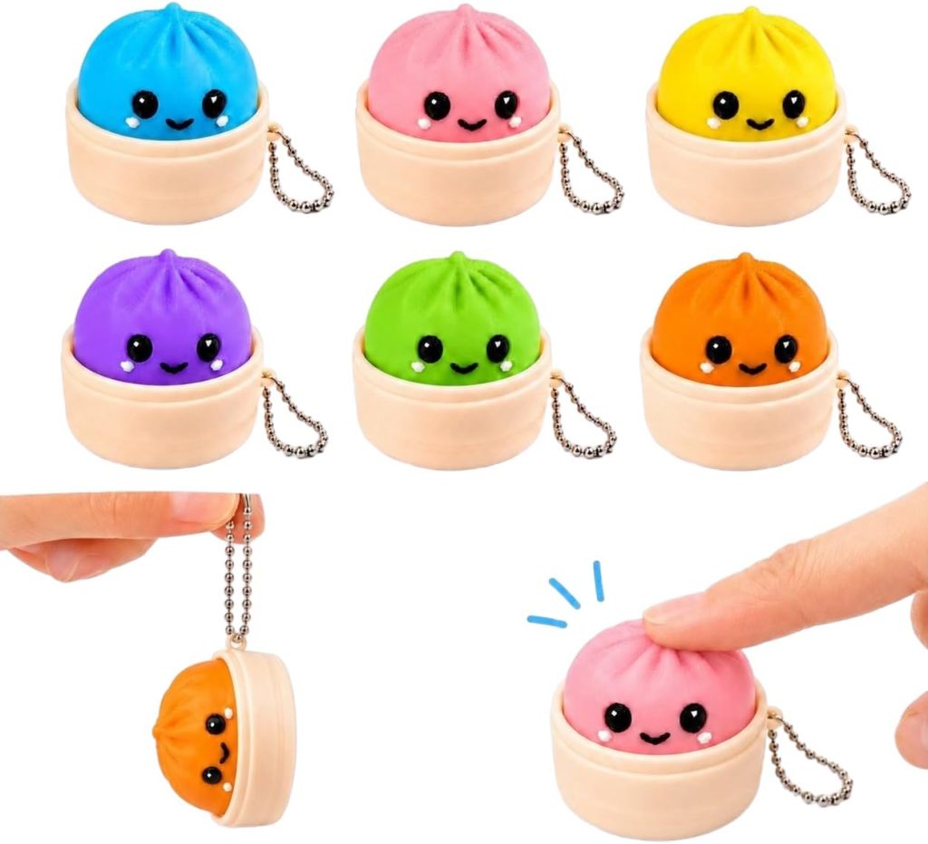 Giant Dumpling Stress Ball for Desk Relaxation
