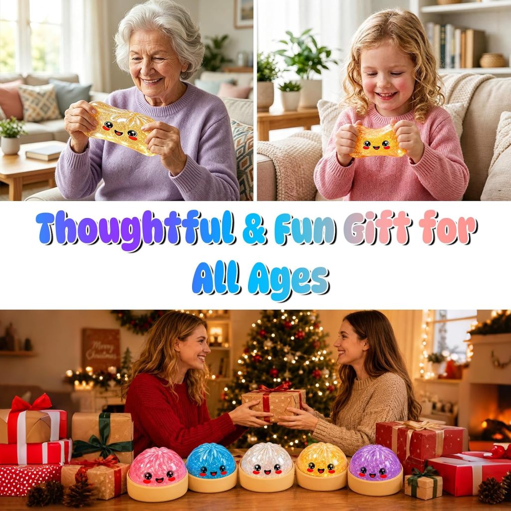 Sparkling Dumpling Squeeze Toy for Desk Breaks