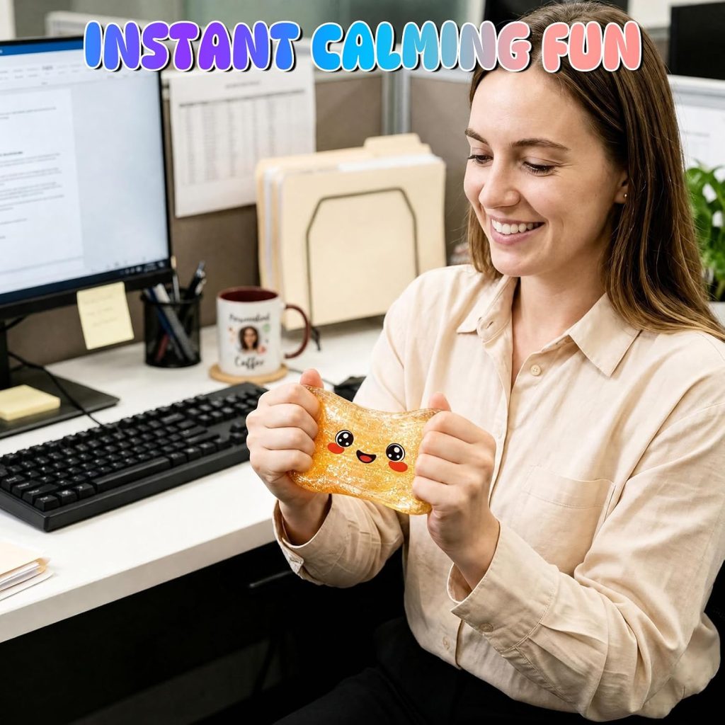 Sparkling Dumpling Squeeze Toy for Desk Breaks