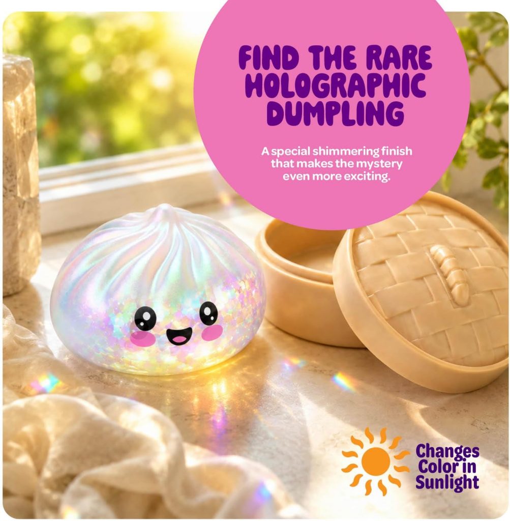 Pocket Dumpling Stress Toy for Everyday Squeezing