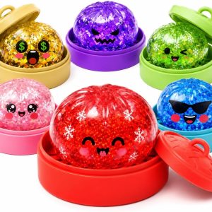 Five-Inch Mystery Dumpling Squishy , Glitter Edition