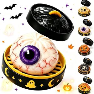 12-Piece Halloween Ghost Squeeze Ball Set