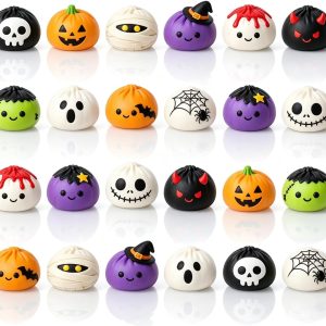 Slow-Rise Halloween Dumpling Fidget Ball