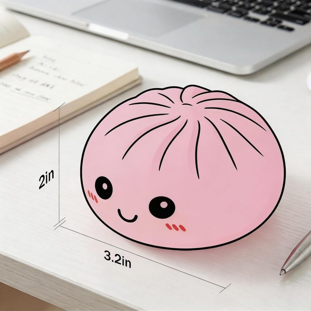 2 Pack Dumpling Squishy Mystery Box, Non-Toxic