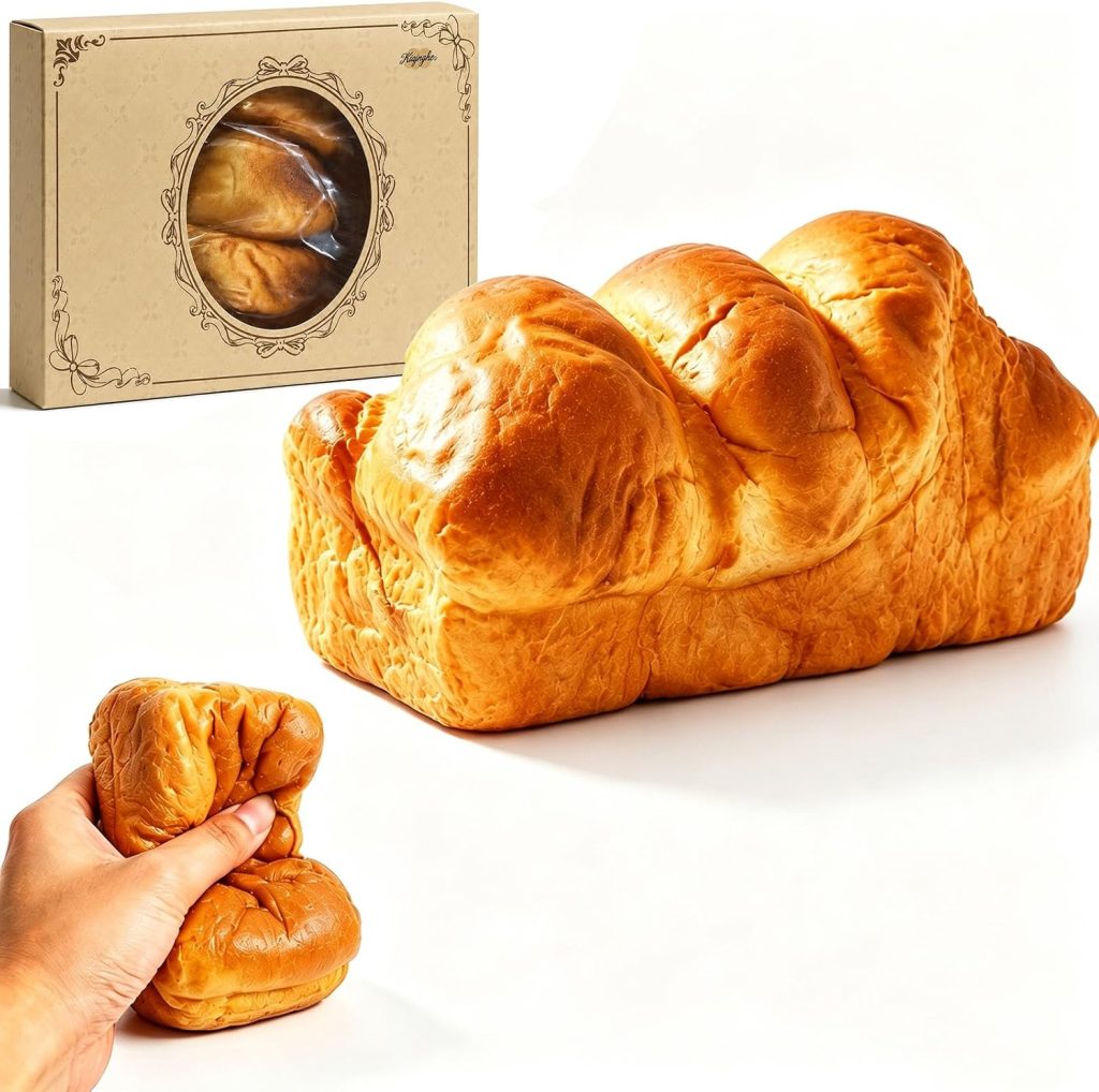 Bread Squishy Toy, Slow Rising Stress Ball, Style 3