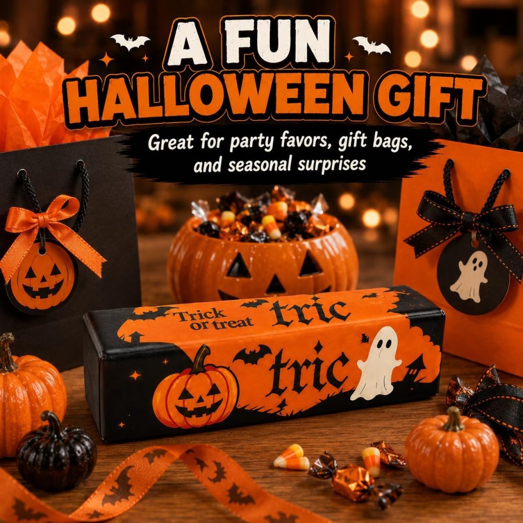 ATDRU Halloween Butter Squishy, Orange Gradient