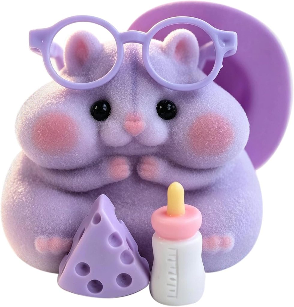 Handmade Taba Squishy Hamster Toy, Stress Relief