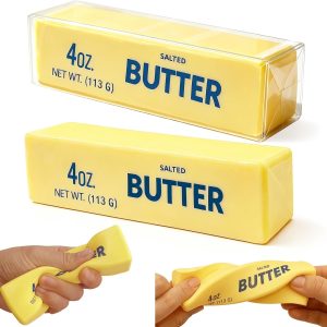 Slow Rising Butter Squishy Fidget Toys,Stress Balls,Dumpling Squishy,Taba Squishy,Fidget Toys for Adults,Teens, and Those with ADHD